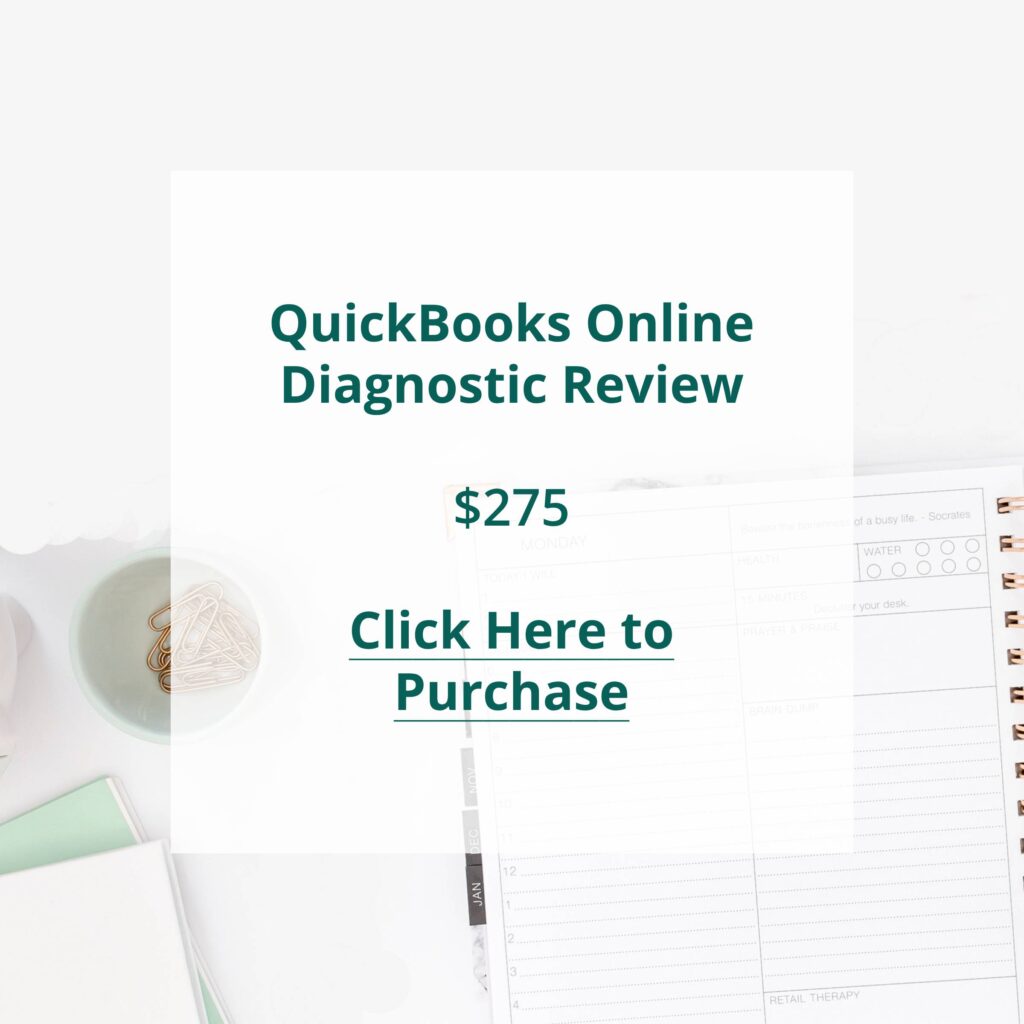 QuickBooks Online Diagnostic Review